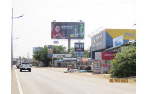 Công ty Song Thành Công hoàn thành QC Bia Sài Gòn tại đường dẫn CT Trung Lương, Tiền Giang 