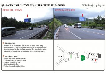 QL 1A, cửa hầm Hải Vân, Đà Nẵng