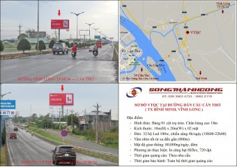 Đường dẫn cầu Cần Thơ, TX Bình Minh, Vĩnh Long