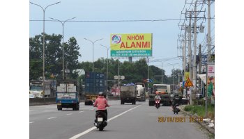 Công ty Song Thành Công hoàn thành QC Nhôm Alanmi tại Quốc lộ 51 - Đồng Nai