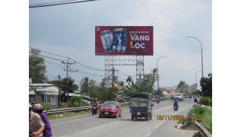 Công ty Song Thành Công hoàn thành QC Bia Sài Gòn tại cổng chào TP. Vĩnh Long