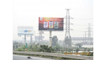 Công ty Song Thành Công hoàn thành QC Bia Camel tại cao tốc Pháp Vân - Hà Nội
