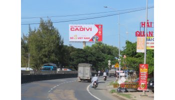 Công ty Song Thành Công hoàn thành QC Cadivi tại QL 1A, Phan Thiết