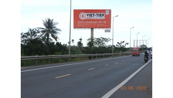 Công ty Song Thành Công hoàn thành QC Xi Khóa Việt Tiệp tại Quốc lộ 1A - Quảng Nam 