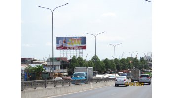 Công ty Song Thành Công hoàn thành QC Bia Sài Gòn tại Cầu Đồng Nai